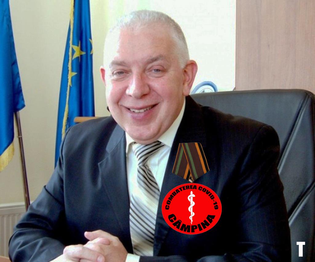 Ce-i trebuie administrației câmpinene la vreme de pandemie? Medalii și insigne pentru merite în combaterea COVID-19