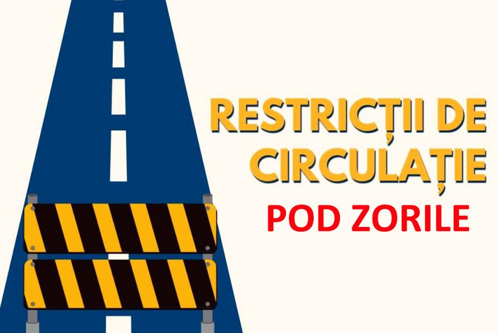 Atenție! Miercuri, 10 iunie, traficul va fi complet închis pe podul de la Zorile, dintre Câmpina și Telega. Rute alternative