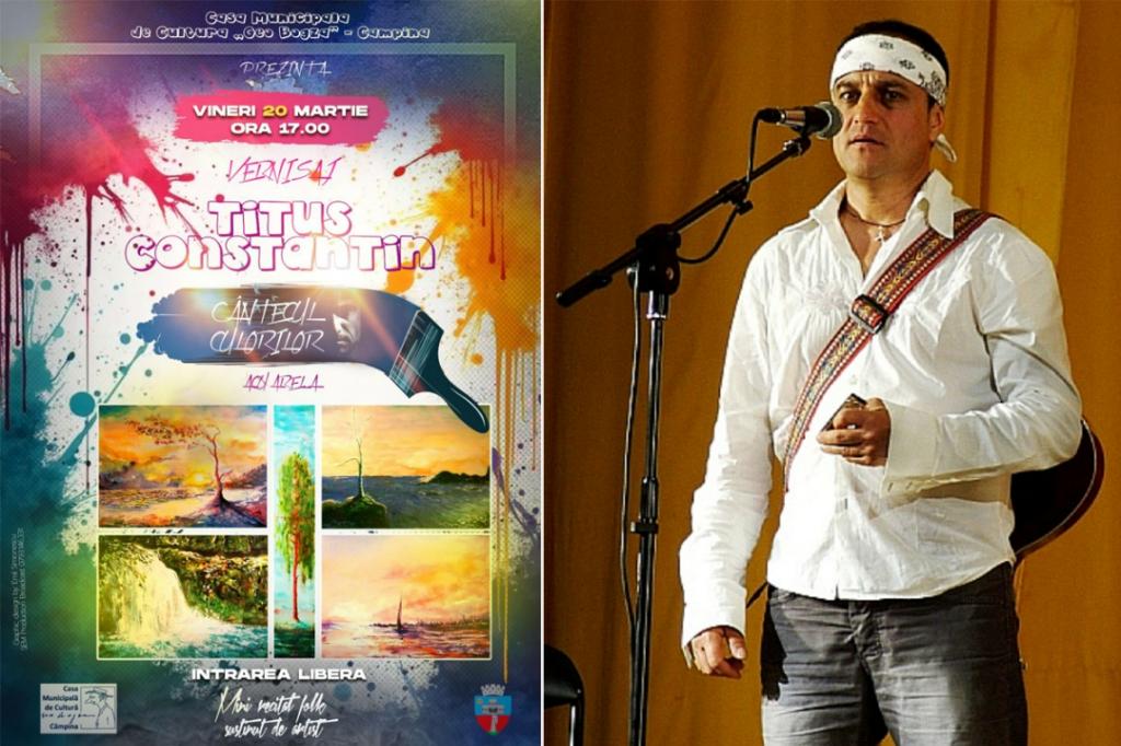 Tituș Constantin.. altfel, la debutul cu o expoziție de acuarelă