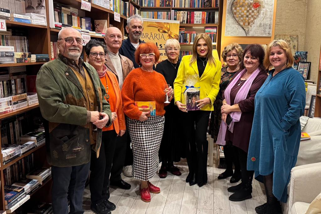 Emoții la o dublă lansare de carte în cadrul Seratelor Culturale Elstar