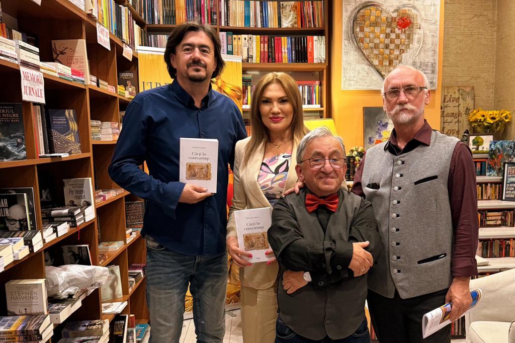 Momente cu multe emoții la Serata Culturală Elstar, în care profesorul Christian Crăciun și-a lansat cel mai recent volum