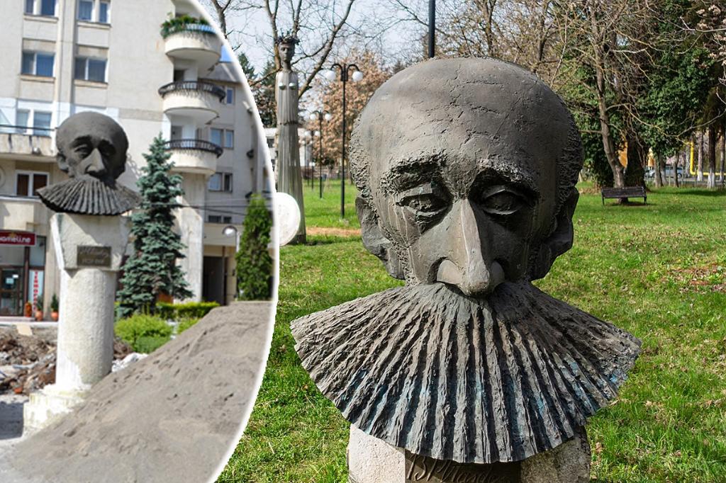 Ofertă pentru alte vremuri - aproape 27.000 euro solicitați administrației locale pentru o sculptură a câmpineanului Alfred Dumitriu