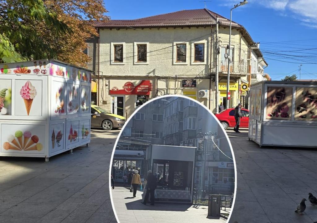 Modificări în amplasamentele pentru comerțul stradal din Câmpina. Dispar unele chioșcuri de pe domeniul public