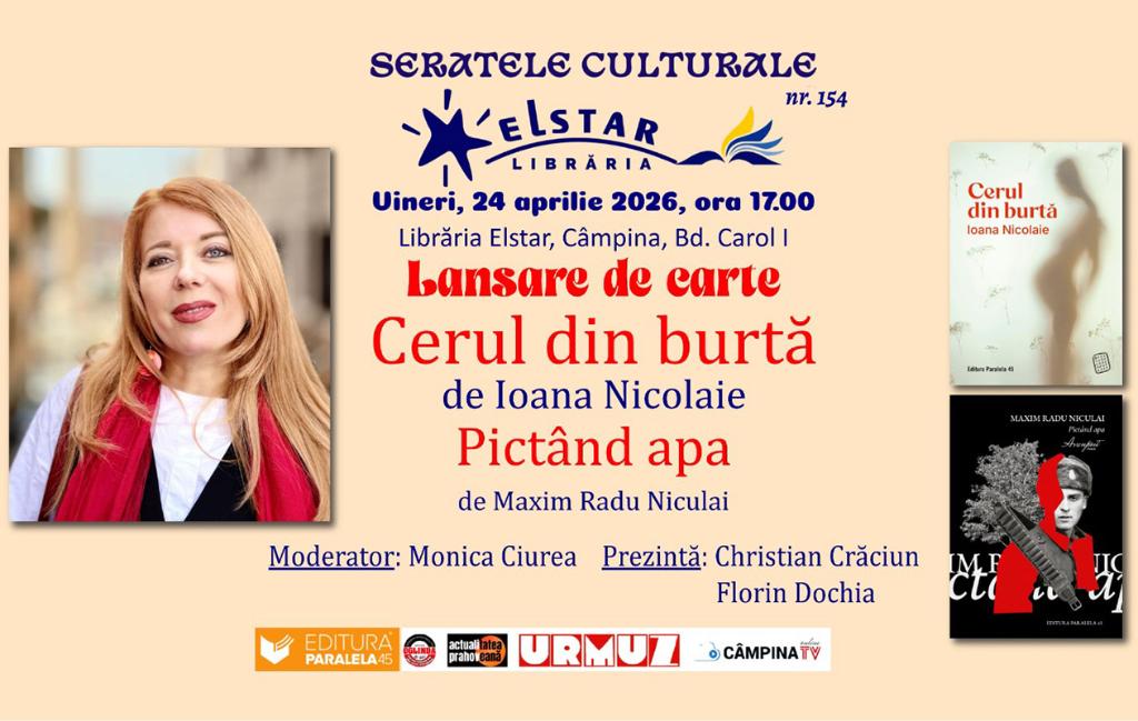 Seratele Culturale Elstar. Dublă lansare de carte sub semnul emoției