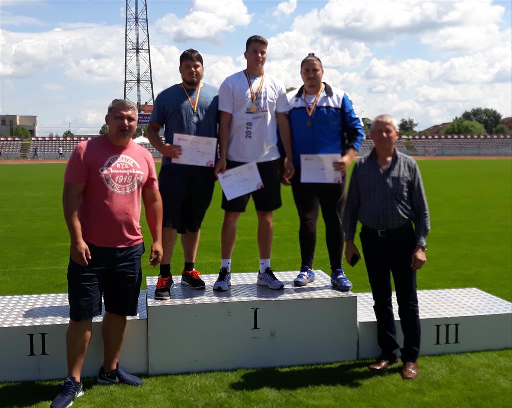 Record personal şi medalie de bronz pentru Marius Vasile la aruncarea discului, juniori I