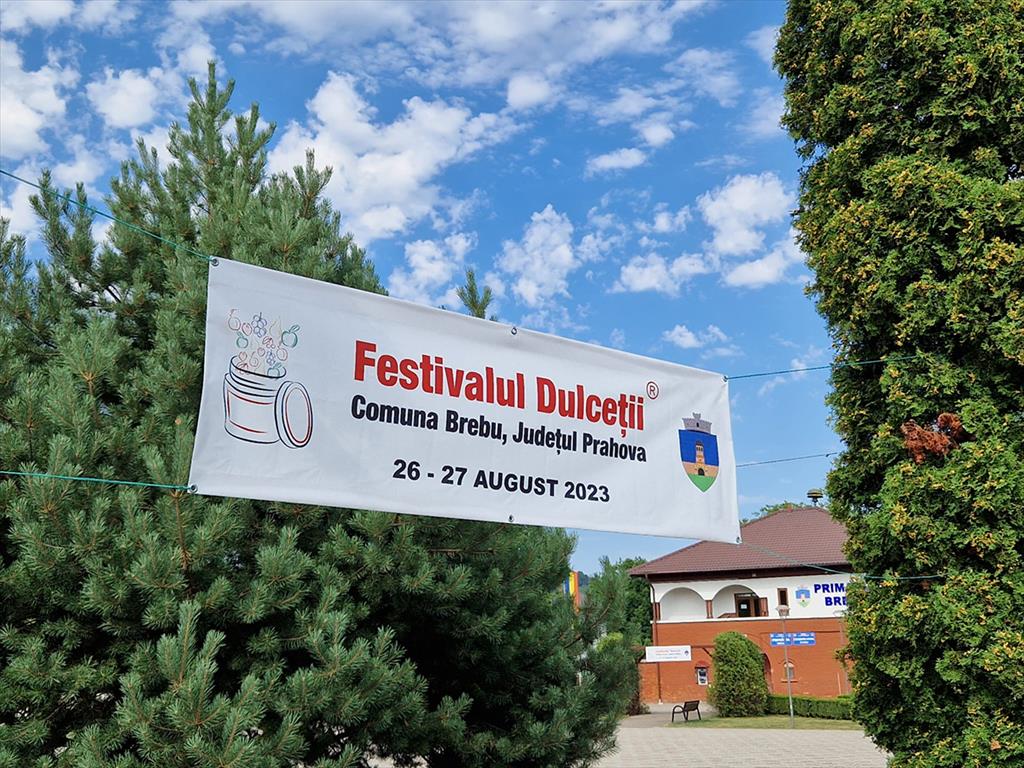 Pe 26 și 27 august 2023, Brebu va găzdui o nouă ediție a Festivalului Dulceții