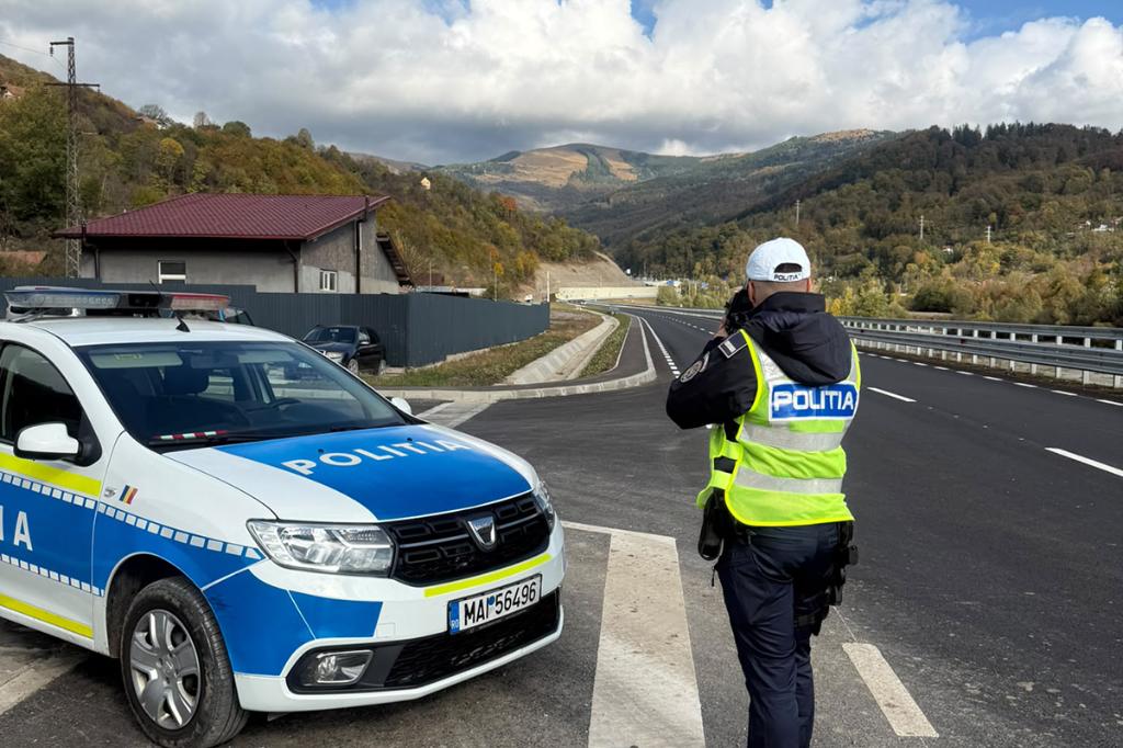 144 sancțiuni au fost aplicate de polițiștii prahoveni într-o acțiune pe DN1