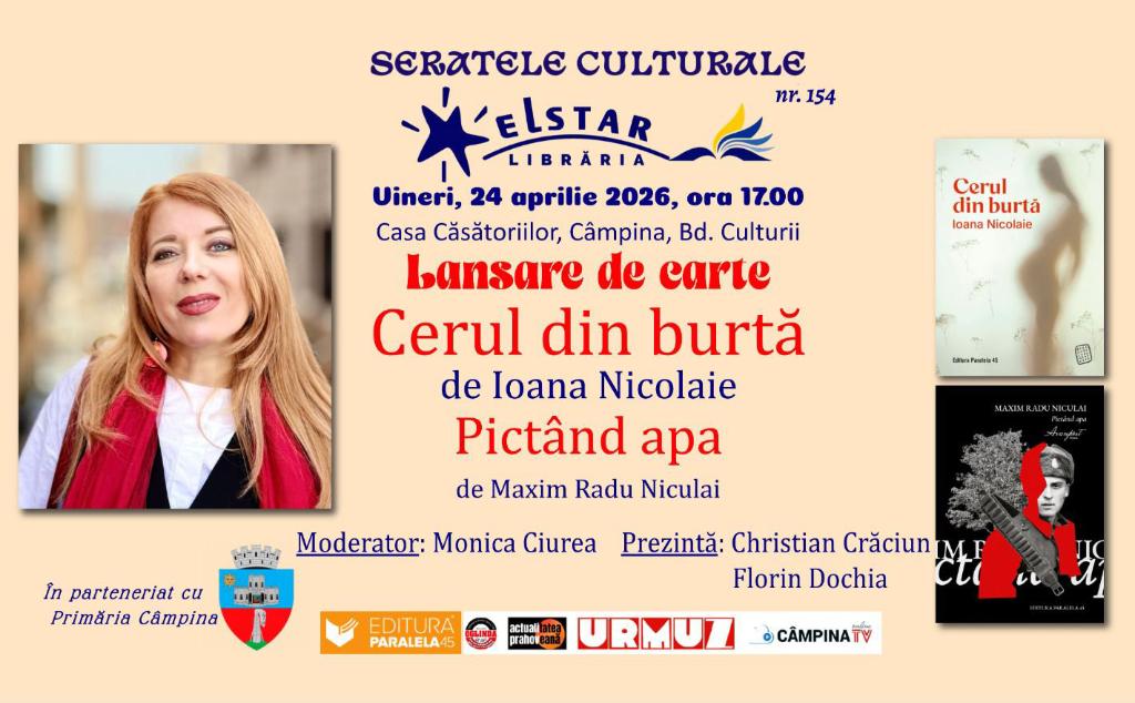 Seratele Culturale Elstar. Dublă lansare de carte sub semnul emoției