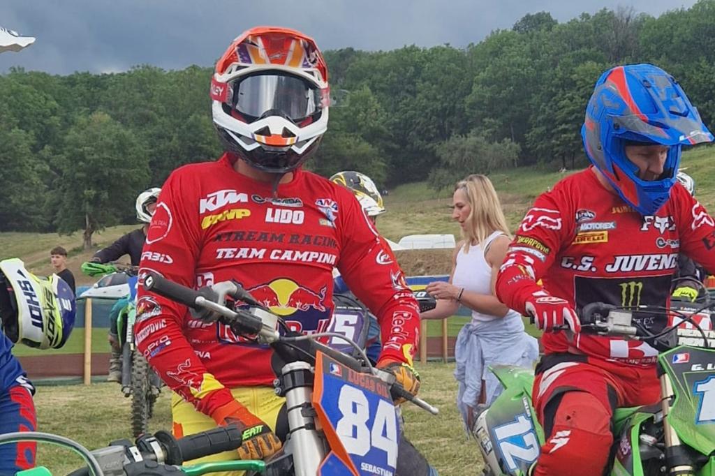 Sebastian Strechioiu (MC Lido Câmpina) a câștigat etapa de la Moreni a Naționalelor de motocros, la categoria veterani II