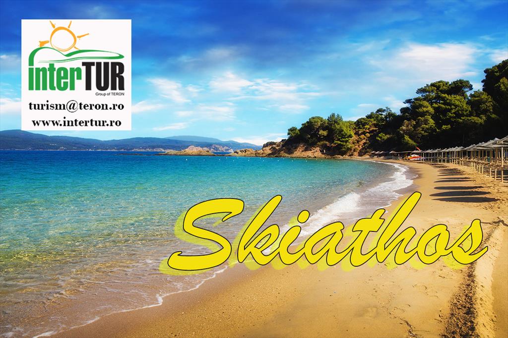 Vacanță în insula Skiathos, din Grecia. Early-booking la tarife de excepție, cu Agenția de Turism Teron Intertur Câmpina