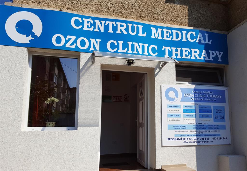 În Câmpina s-a deschis Ozon Clinic Therapy, un centru medical privat, unde se practică terapia cu ozon