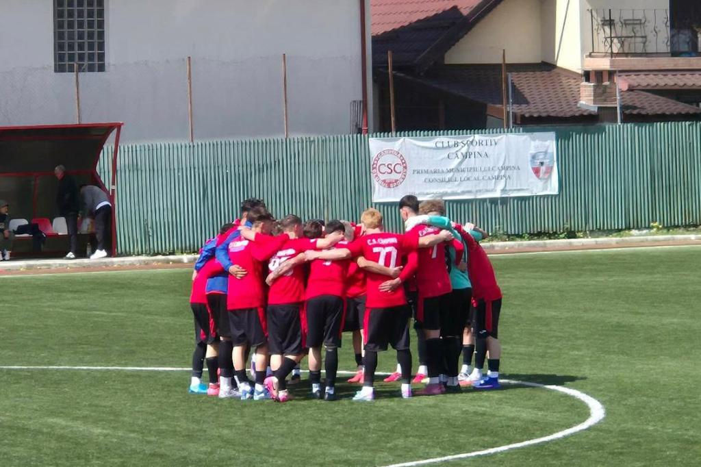 Juniori sub 19 ani. Victoria Florești - CS Câmpina 2-1