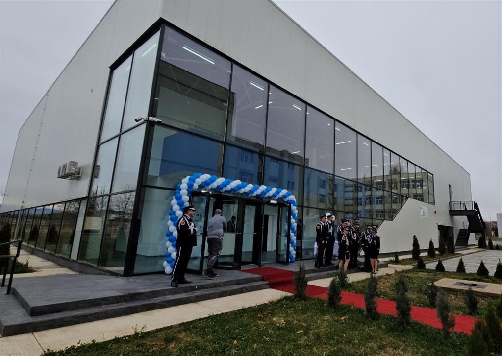 La Școala de Agenți de Poliție ”Vasile Lascăr” Câmpina a fost inaugurată o sală de sport cu 180 locuri