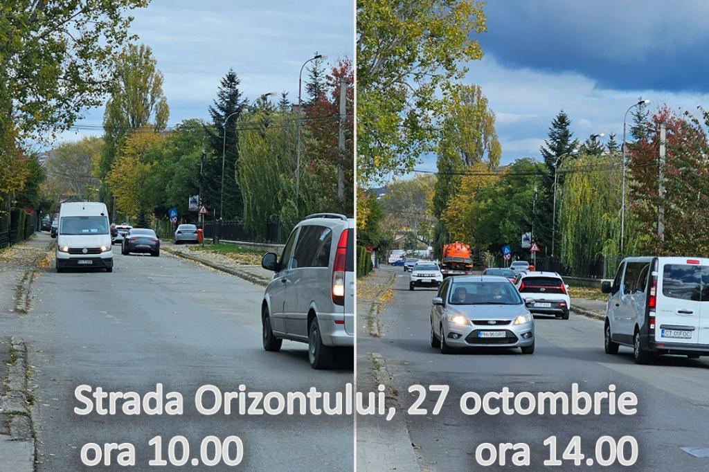Câmpina, Strada Orizontului, 27 octombrie 2025. Lucrările la rețeaua de apă și canalizare nu au început. Poate mâine...