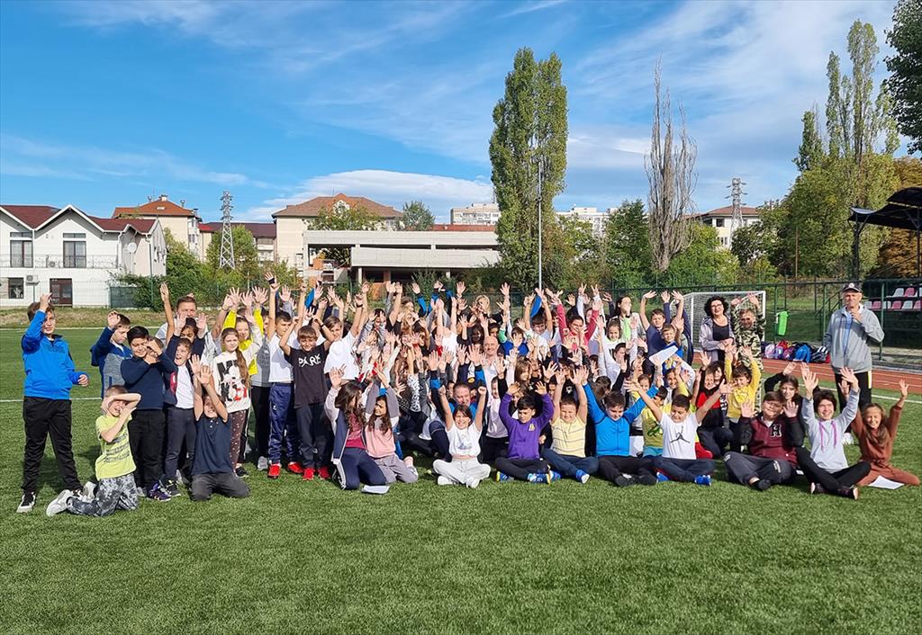 Peste 150 de copii au participat la un concurs demonstrativ de orientare sportivă la Câmpina