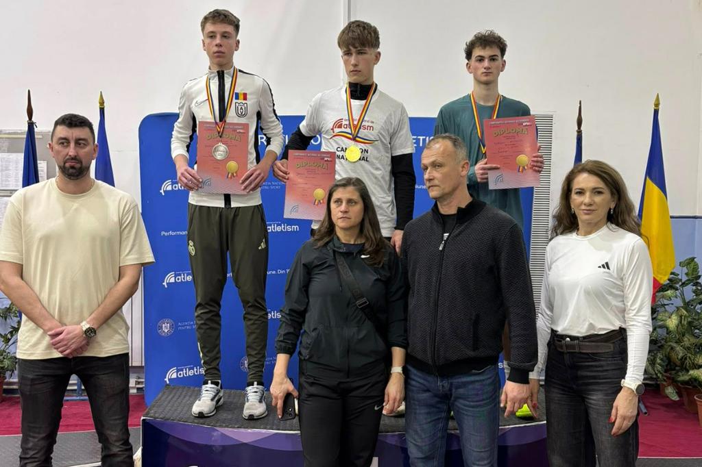 O nouă medalie pentru atletismul câmpinean la Naționalele pentru juniori sub 18 ani
