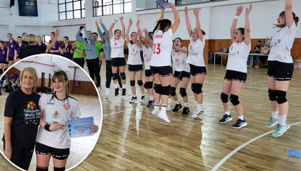 Transylvania Winter Cup. Echipa feminină de juniori II a CS Câmpina a încheiat pe locul 4, cea de junioare III, pe locul 7