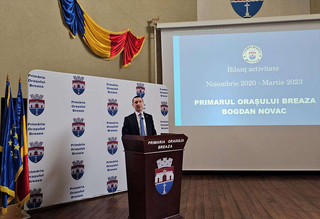 Bogdan Novac, bilanț la Breaza: ”Am adus 17 milioane euro în doi ani și jumătate și am semnat de peste cinci ori mai multe contracte de finanțare”