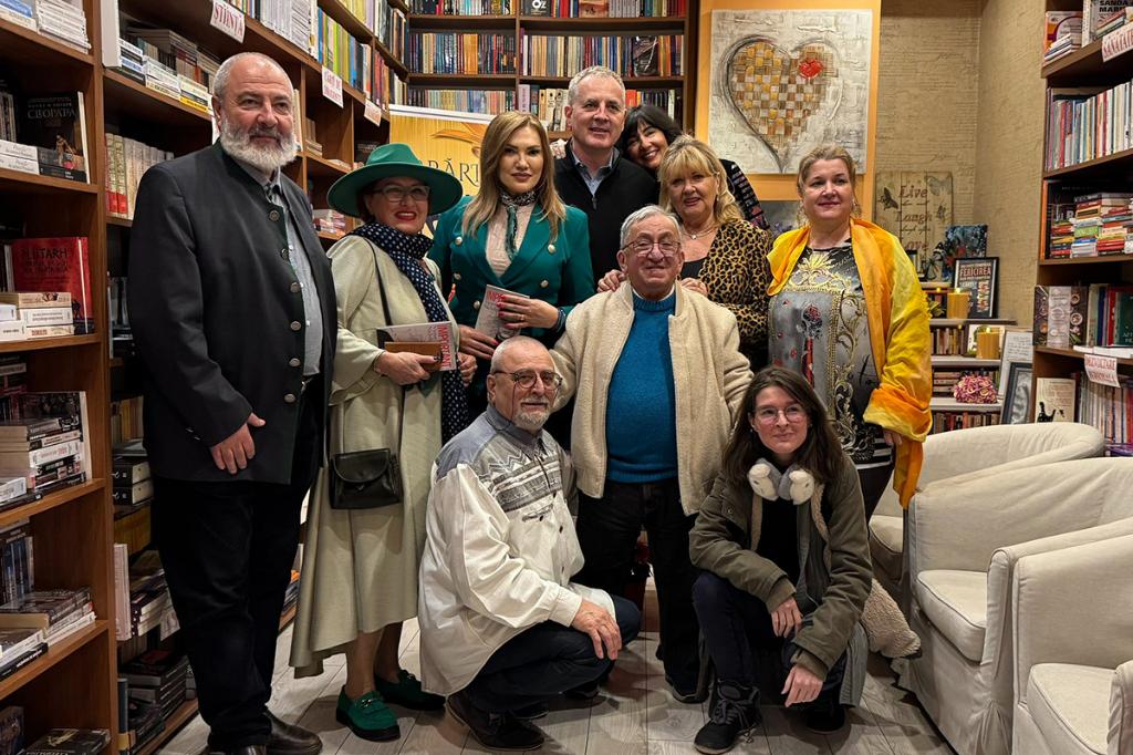 Seratele Culturale Elstar. Atmosferă caldă cu prilejul lansării volumului ”Important” de Victor Nichifor