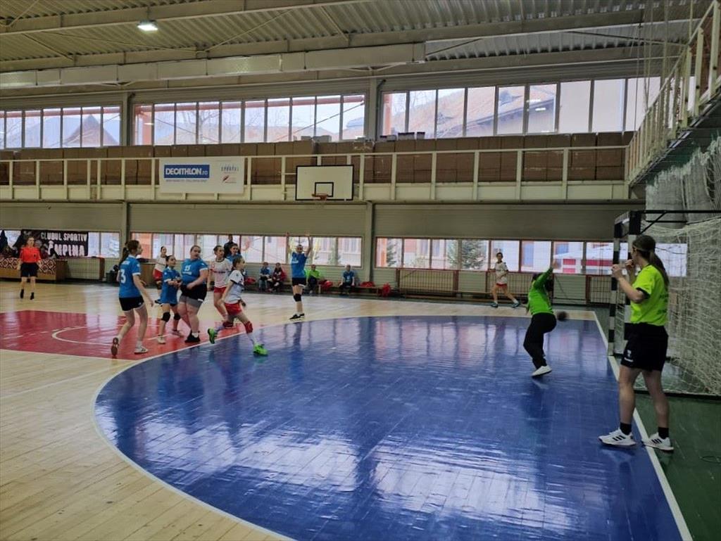 Turneu euroregional la handbal feminin, juniori IV: CS Câmpina - GSIP Moreni 30-7