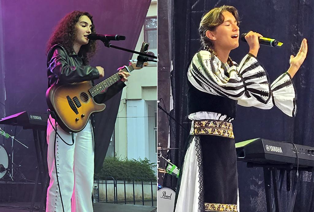 Teodora Denisa Fodac și Giulia State ne-au arătat încă o dată talentul și pasiunea lor pentru muzică