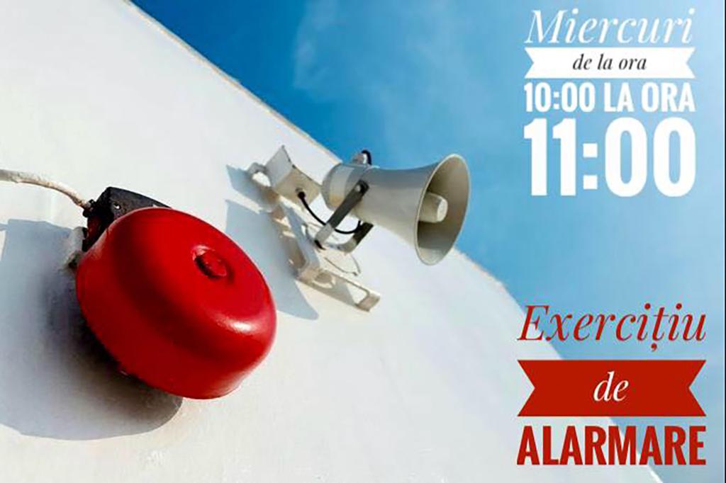 La Câmpina, miercuri vor suna alarmele