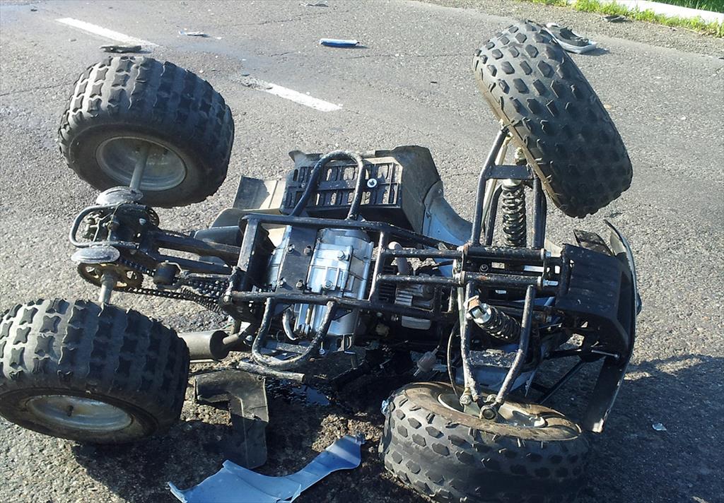 Un bărbat de 67 ani a murit după ce s-a răsturnat cu ATV-ul pe Strada I.H. Rădulescu, din Câmpina