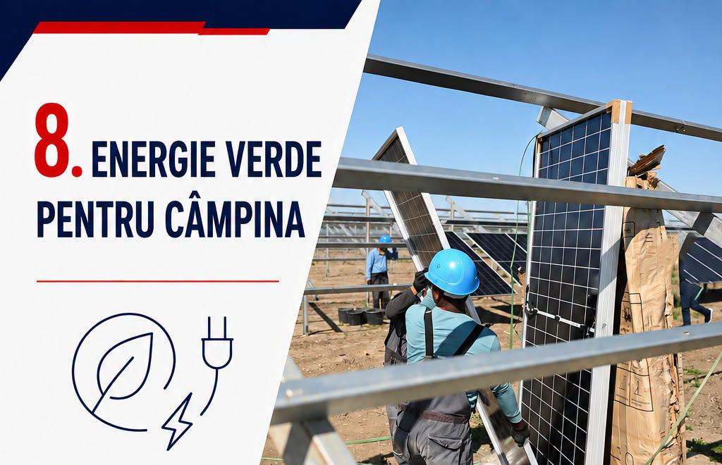 În parteneriat cu Consiliul Județean, Câmpina derulează o investiție prin care își va reduce cheltuielile cu energia