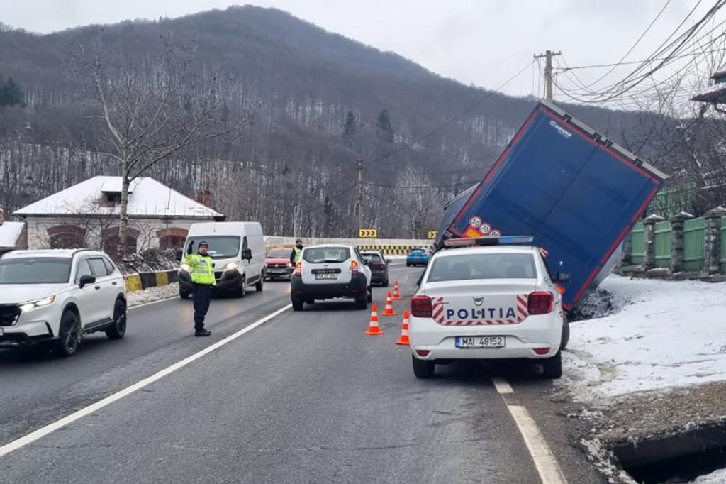 Accident pe DN1, la Comarnic