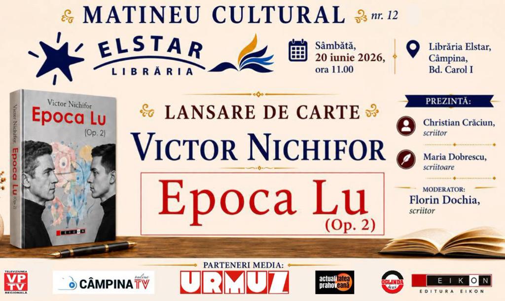 Matineu Cultural Elstar. Victor Nichifor revine la Câmpina