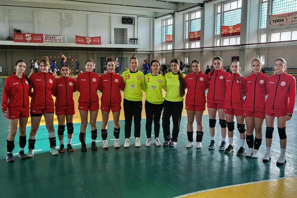 Handbal feminin, juniori II. LPS Brăila - CS Câmpina 18-37