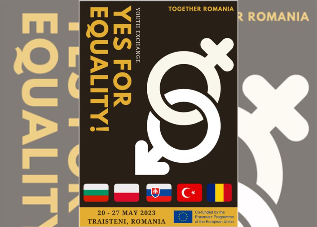 Asociația Together România derulează proiectul “DA pentru egalitate!”, finanțat prin programul Erasmus+