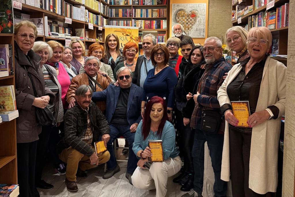 Volumul ”Ireversibil” de Radu Sergiu Ruba a fost lansat la Librăria Elstar Câmpina