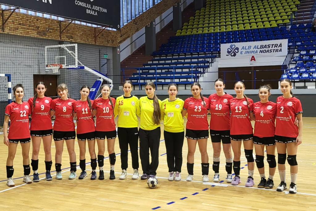 Handbal feminin, juniori II. Dunărea Brăila - CS Câmpina 33-21