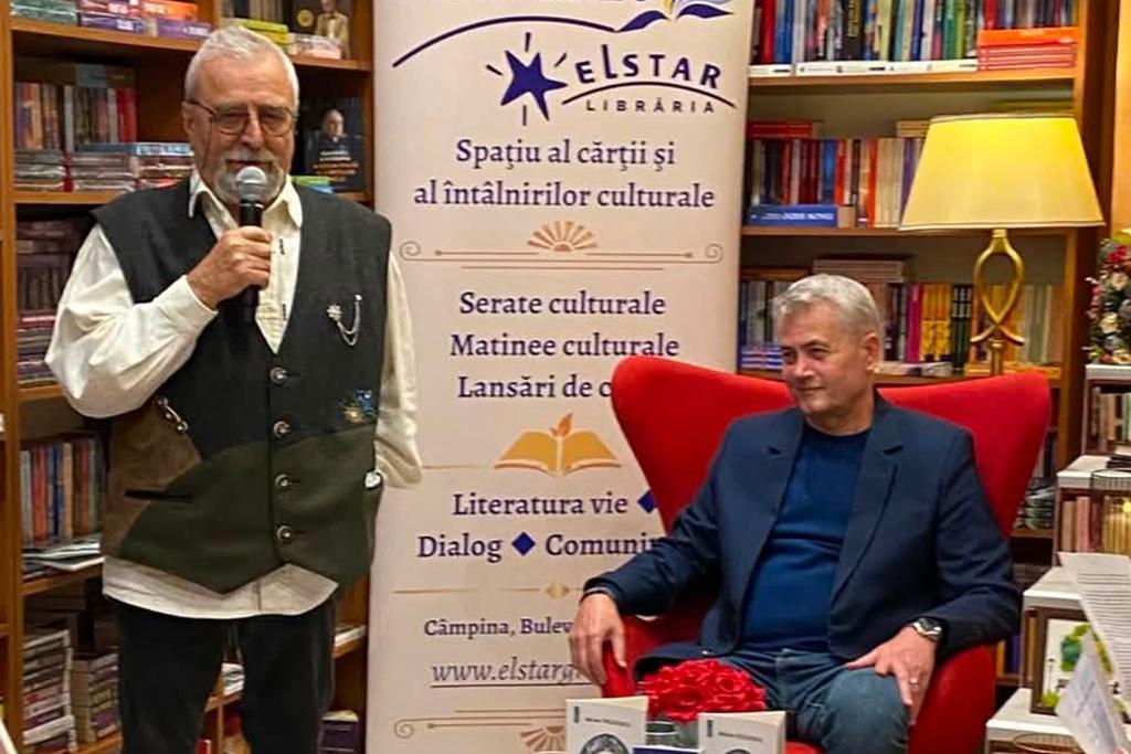Seratele Culturale Elstar. Mircea Teculescu și-a lansat cel mai recent volum de poezie acasă