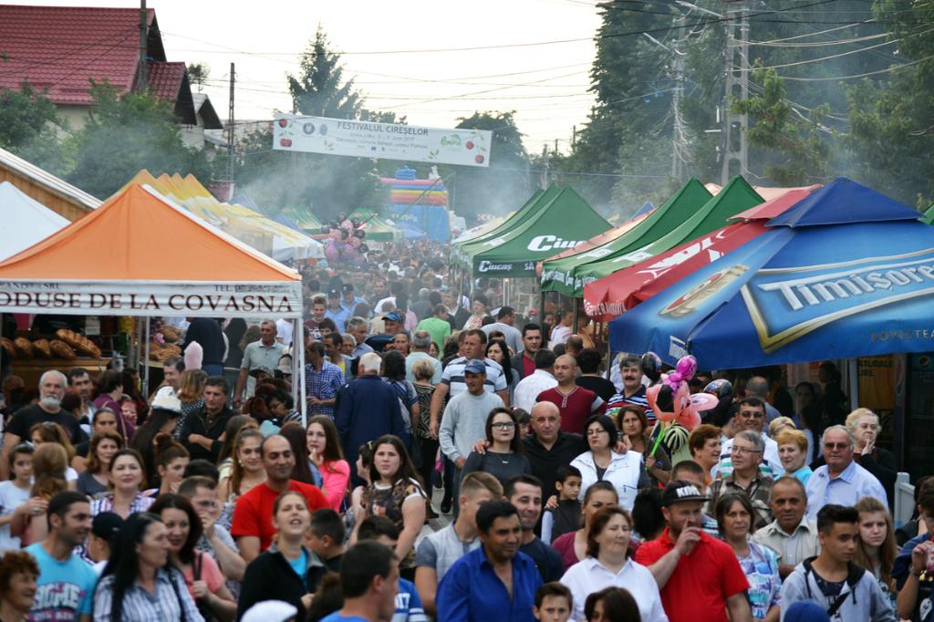 Circulația rutieră va fi închisă pe DJ 100D, în satul Urleta (comuna Bănești), în perioada desfășurării Festivalului Cireșelor 2025
