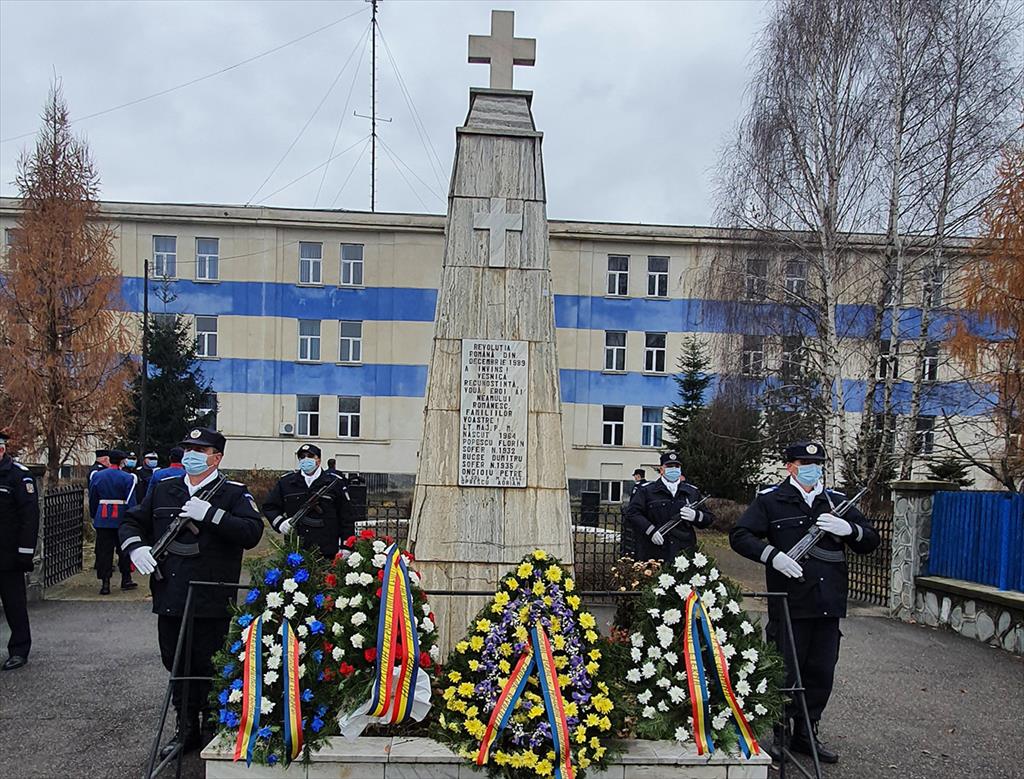 Eroii căzuți la Otopeni, în decembrie 1989, au fost comemorați astăzi, 22 decembrie 2020, la Câmpina