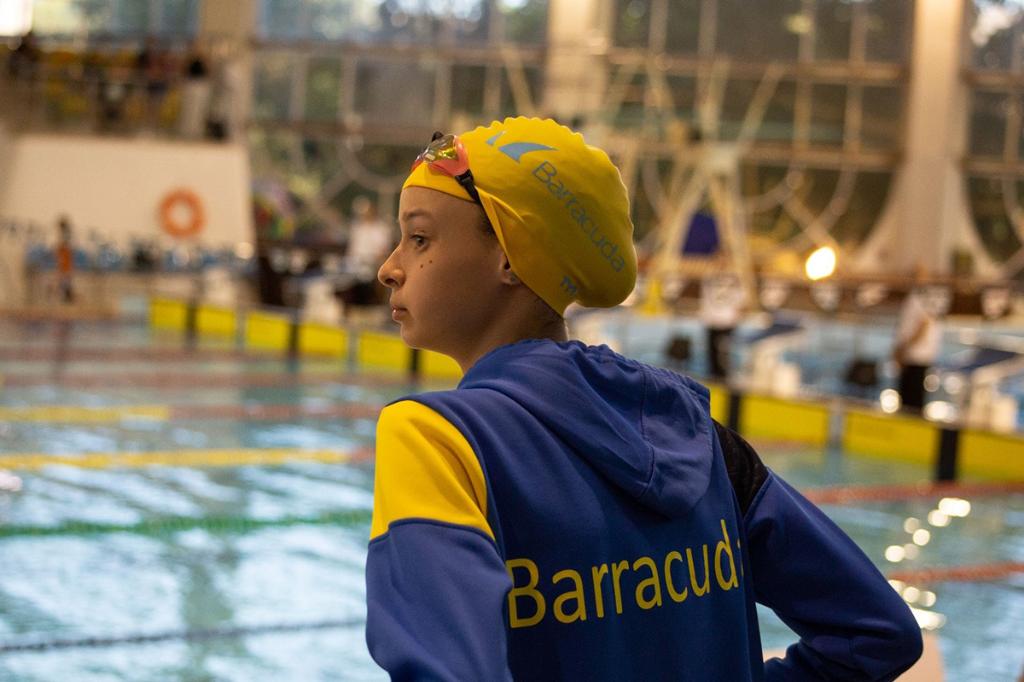 Maria Brotoiu, singura sportivă de la Barracuda Câmpina prezentă la Naționalele de natație sub 13 ani