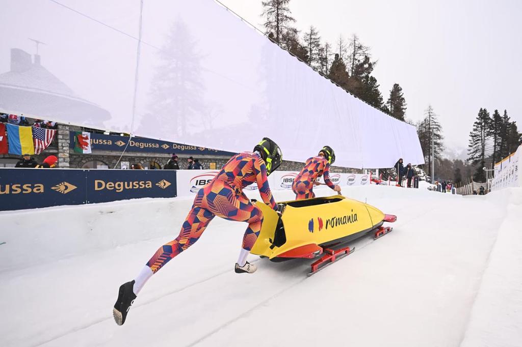 Câmpineanca Georgeta Popescu, două rezultate foarte bune la ultima etapă a Cupei Mondiale la bob
