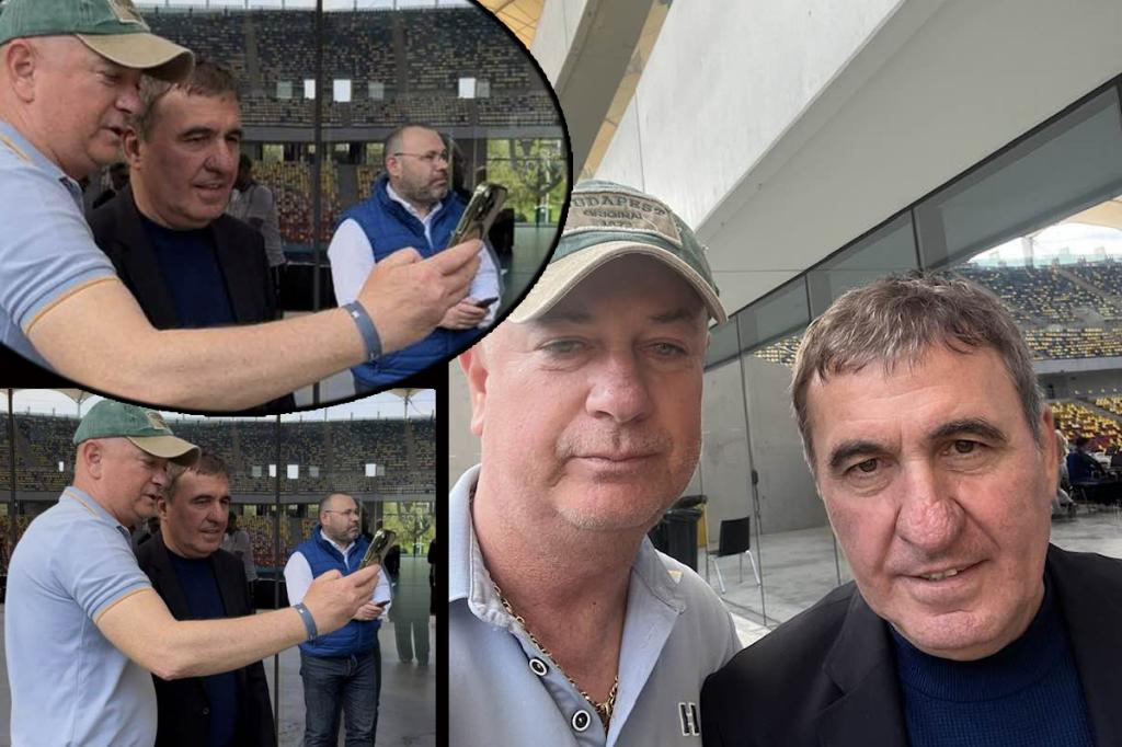 Antrenorul câmpinean Roberto Opatchi a participat la un workshop dedicat fotbalului. Reîntâlnire cu Gică Hagi