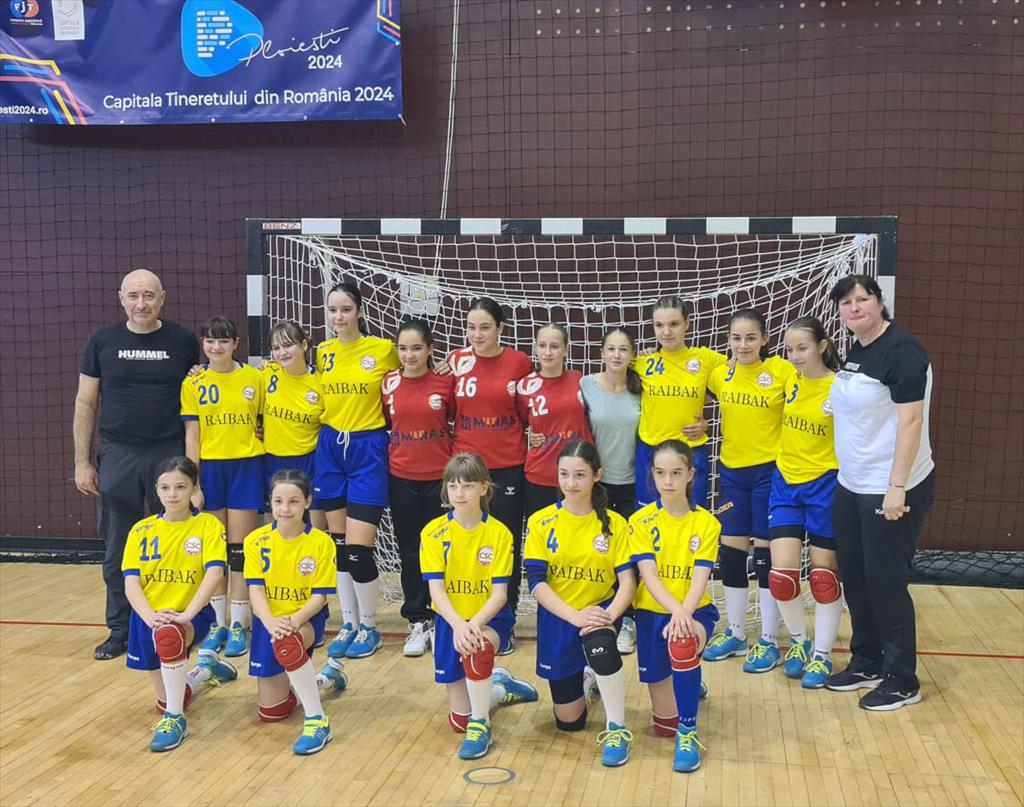 Fetele de la CS Câmpina au câștigat finala mică și s-au calificat la turneul final la handbal, juniori IV