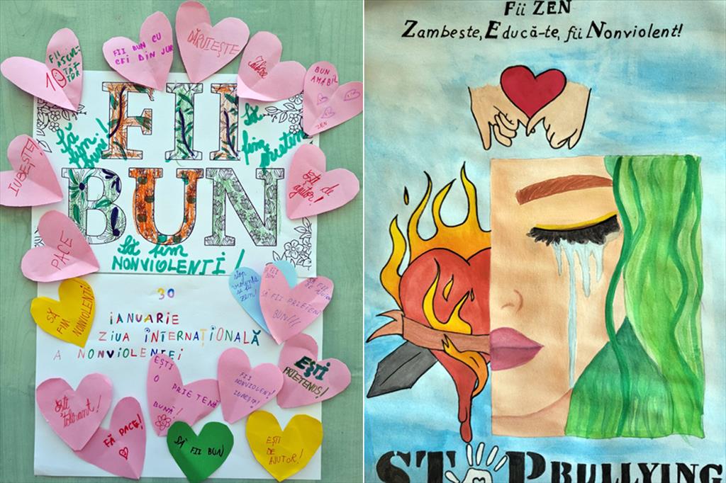 Peste 100 de lucrări realizate de elevii Școlii Centrale Câmpina la cea de-a III-a ediție a concursului ”ZEN - Zâmbeşte, Educă-te, fii Nonviolent”