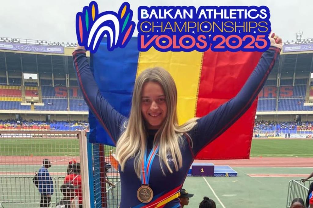 Andreea Lungu va participa la Balcaniada de atletism pentru seniori din Grecia