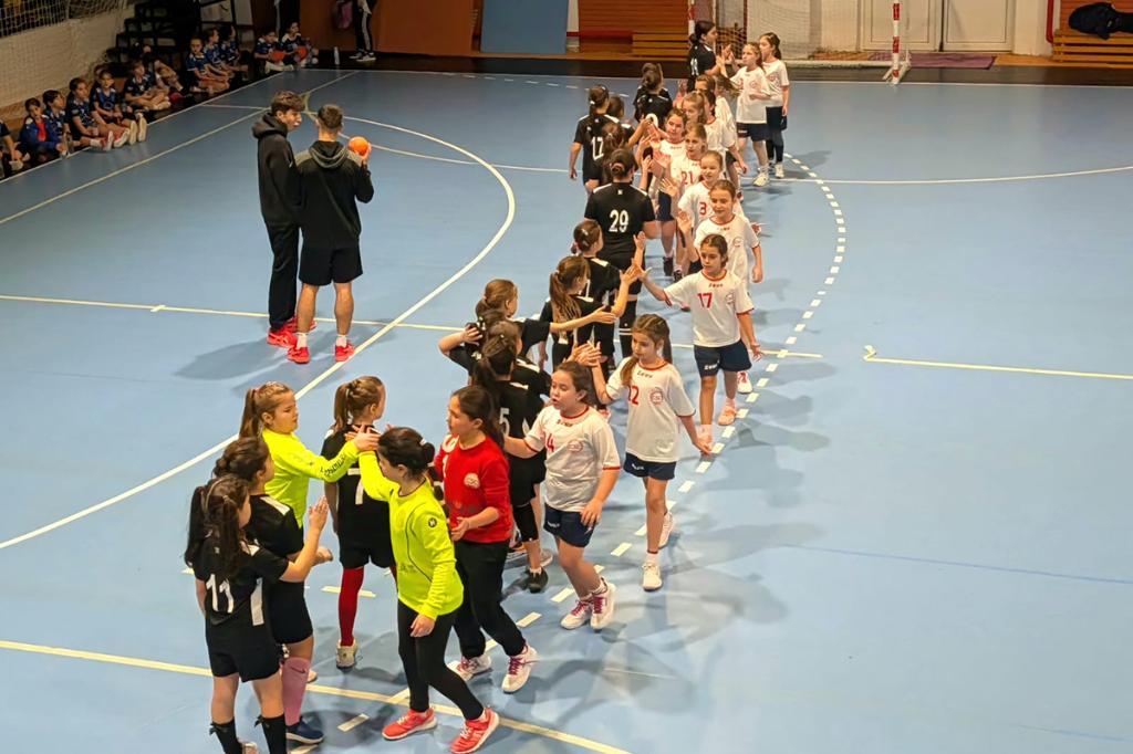 CS Câmpina a participat la Festivalul Național de Babyhandbal