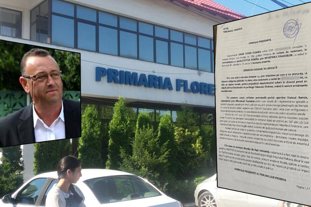 Fostul primar din Florești, Eugen David, dă statul român în judecată