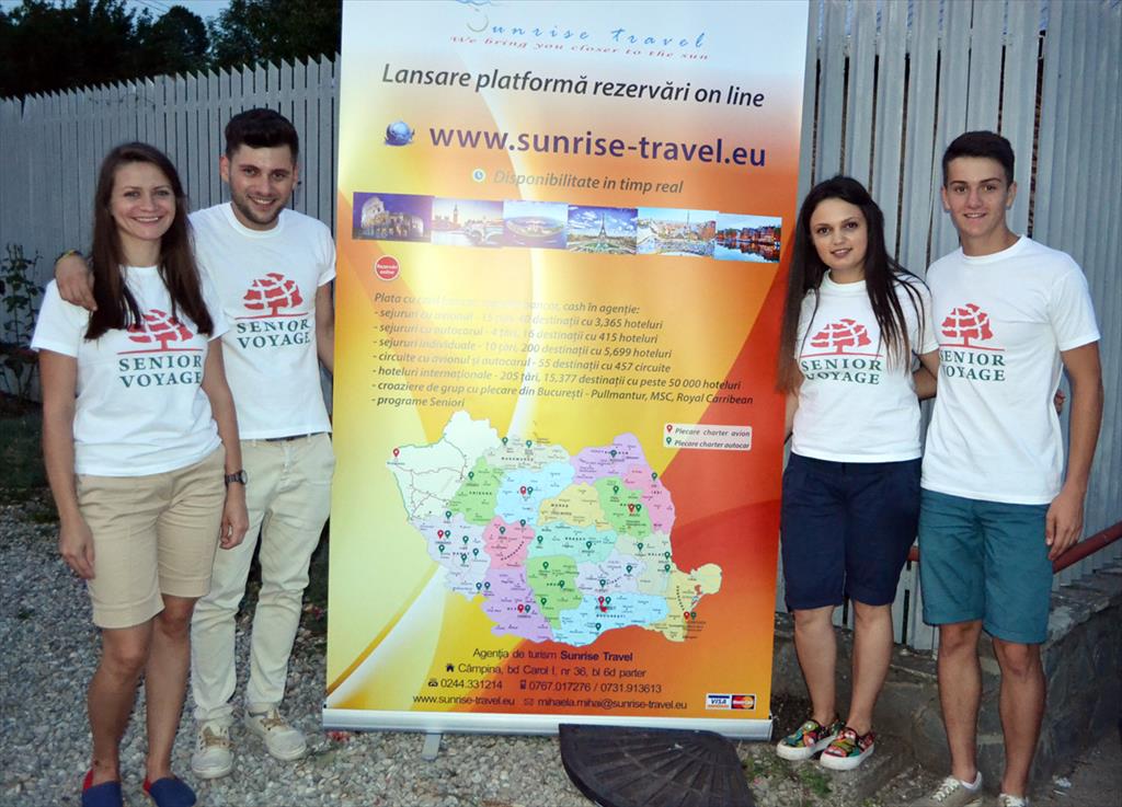Agenția Sunrise Travel și-a lansat oferta 'Senior Voyage 2017' în fața clienților fideli din zona Câmpinei