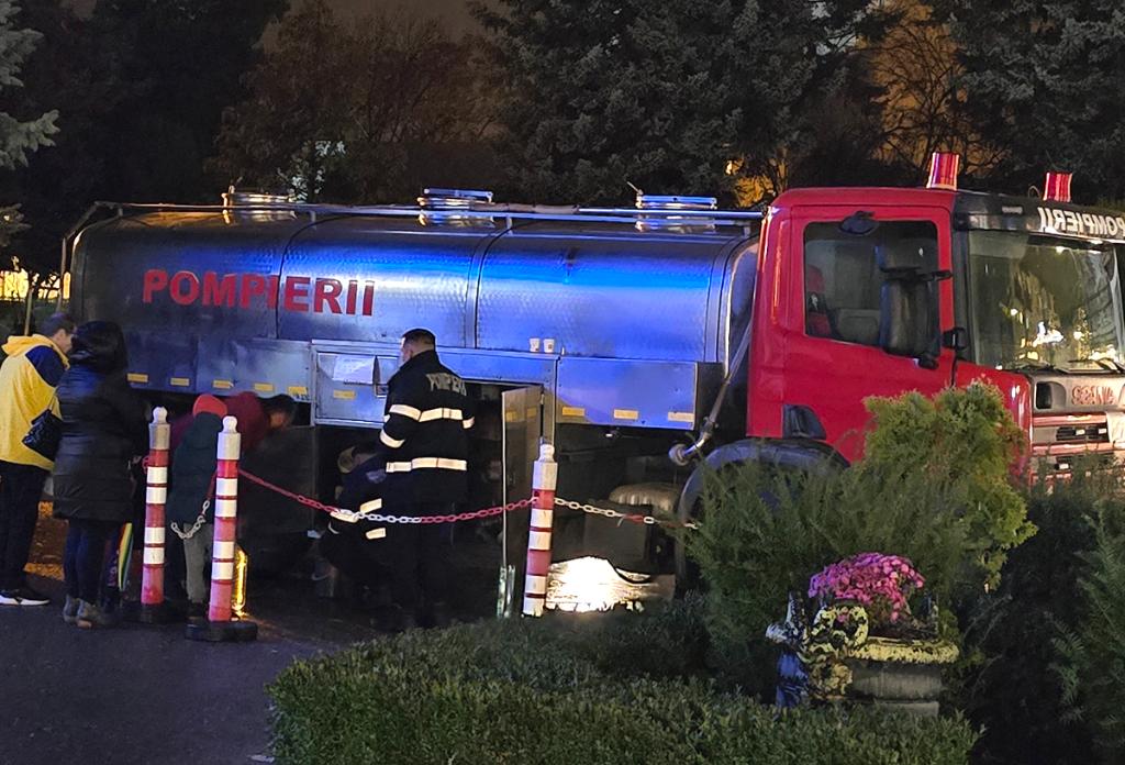 ISU va asigura apa menajeră, în localitățile afectate de criza apei, cu patru cisterne de 9.000 litri