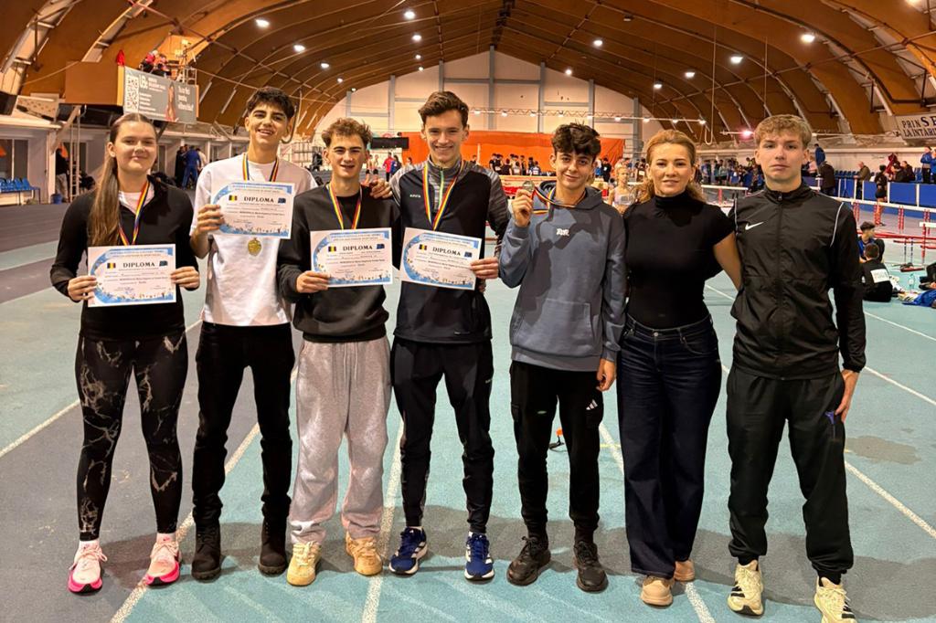 Șase medalii pentru atletismul câmpinean la Cupa de Iarnă, de la Bacău