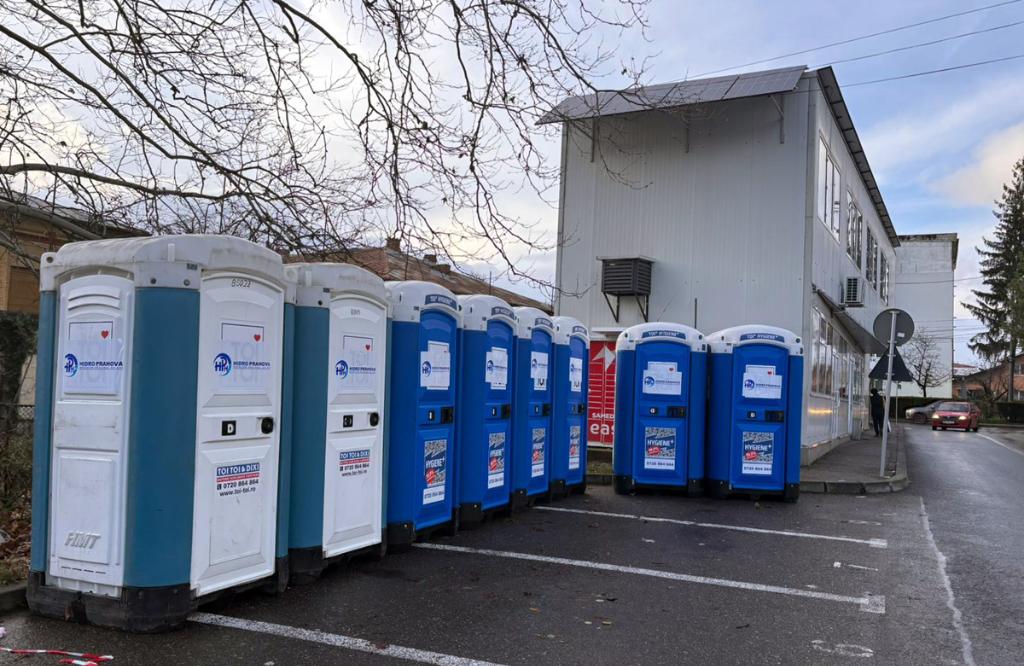 Toalete ecologice achiziționate pentru toate localitățile afectate de criza apei