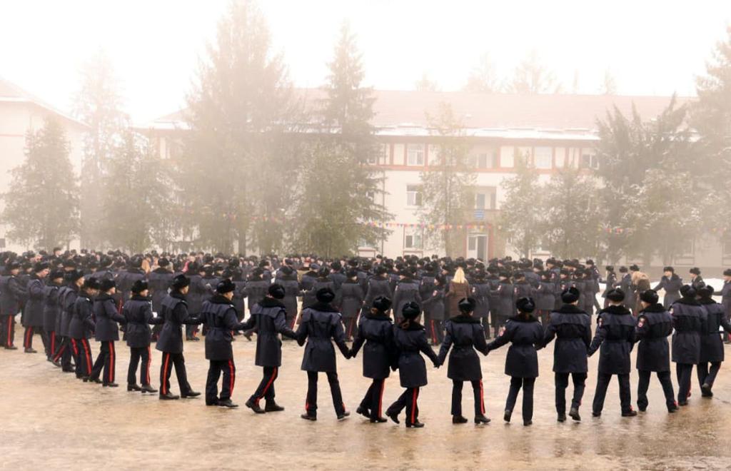 “Hora Unirii”, pe platoul Colegiului Național Militar “Dimitrie Cantemir” din Breaza